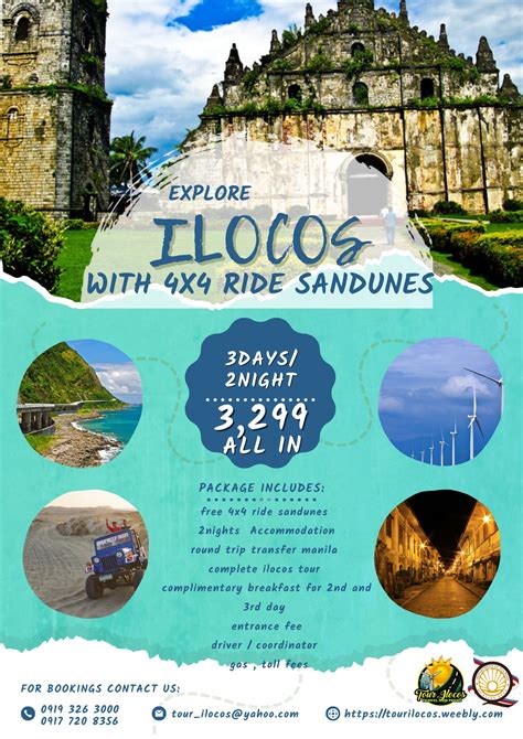 3D2N Ilocos Tour Package .